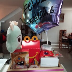 Cajita feliz peluche