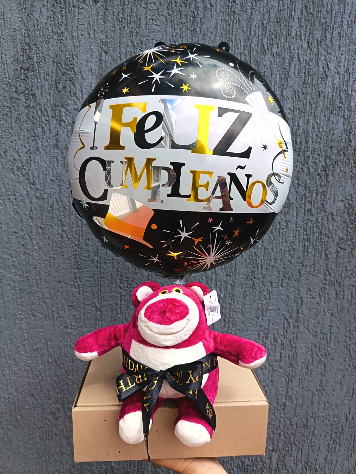 Caja desayuno sorpresa #11 Peluche moño