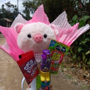 Mug Felicidades con Peluche